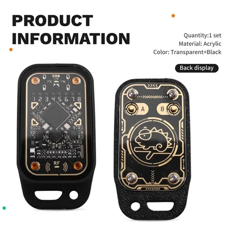 [NEW A09R!】 Chameleon V3.0 125K 13.56Mhz RFID Smart Chip Emulator Reader+ 5XUID Keychain ID IC Smart Card Tag Copyer Read Wr