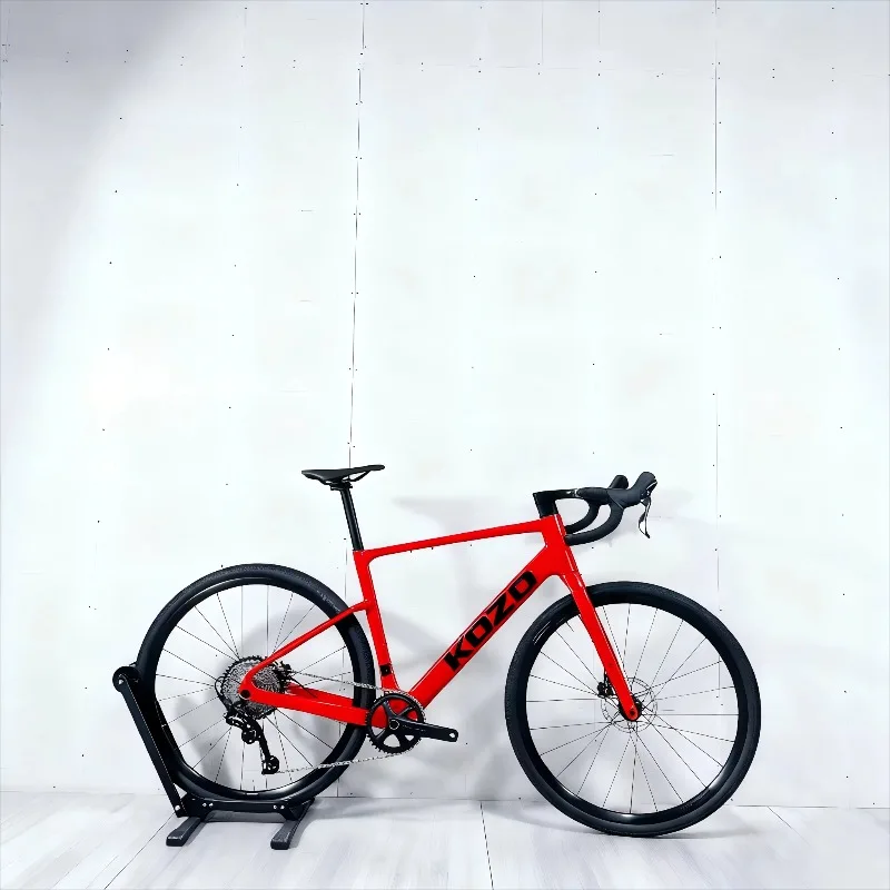 

700C Carbon Fiber Gravel Bike G12 Hydraulic Disc Brake Racing Cycling Bicycle For Men Women Adult Off Road Outdoor Carbon Frame