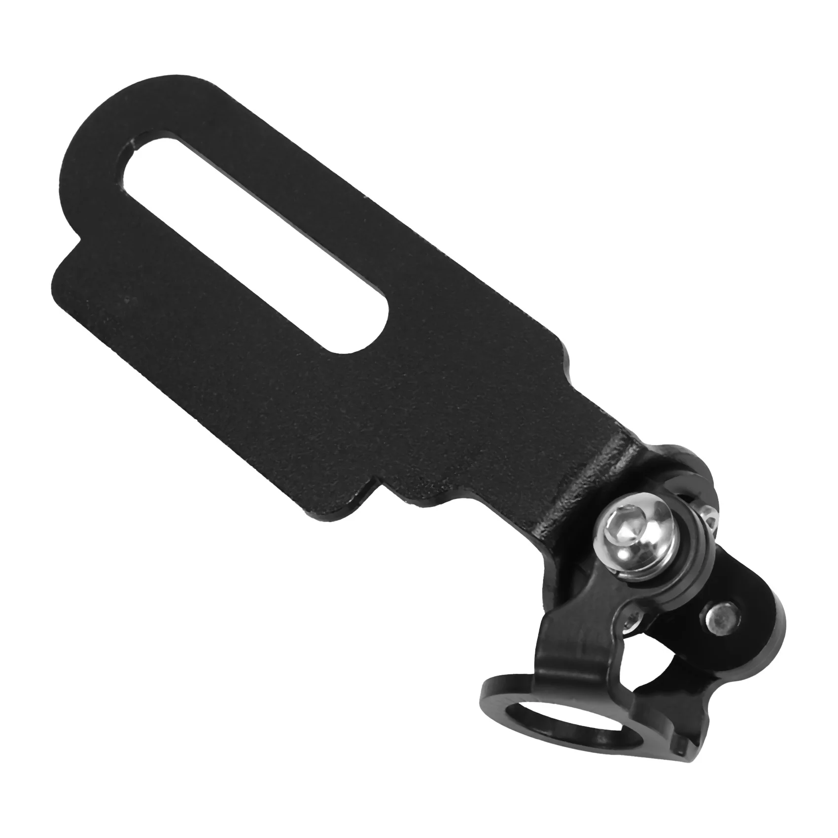 Compatible Motorcycle License Plate Feeder Clip Stainless Steel Vehicle Radio Antenna Clip Intercom Antenna Base Bracket