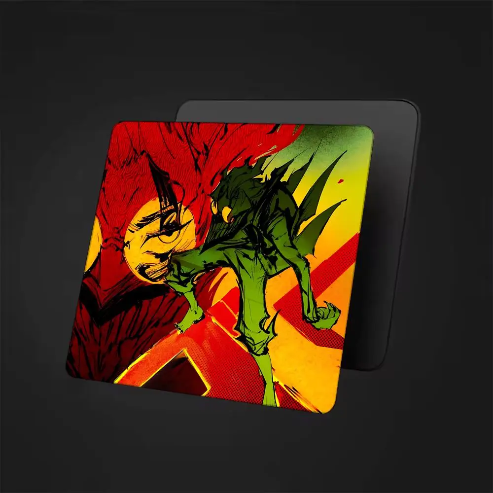 17D-DandadanS Anime Mouse Pad Cartoon rubber Small mouse pad desktop computer office keyboard e-sports ROGs game