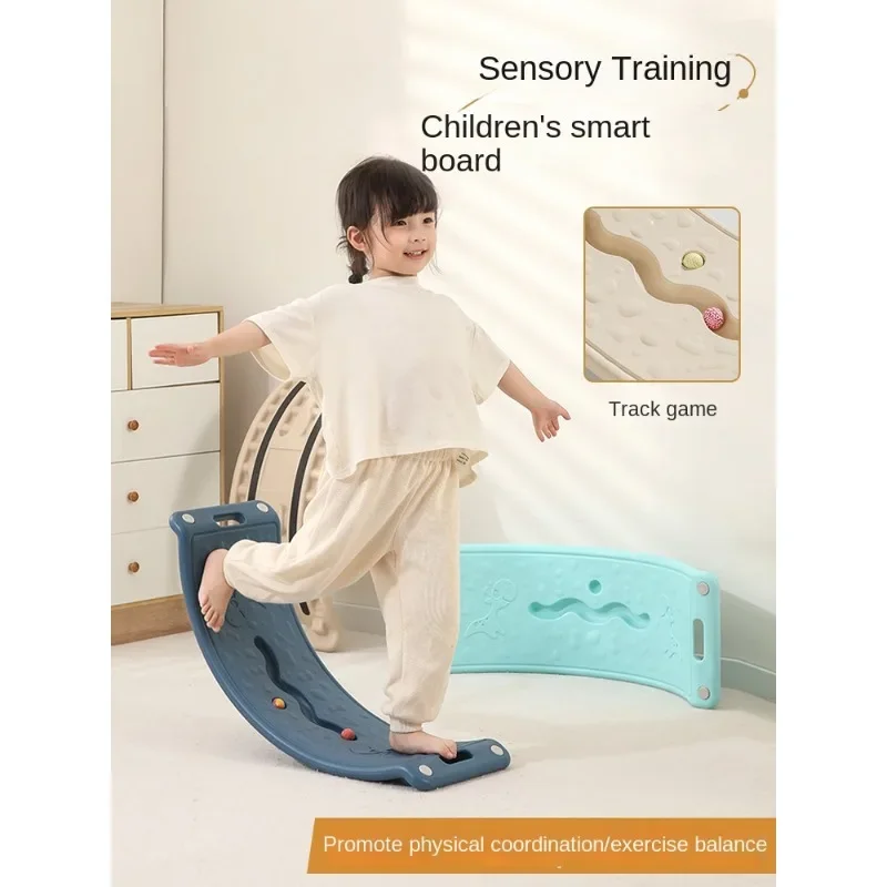 balance board sensory vestibular training equipment consumes physical energy, sports and fitness games