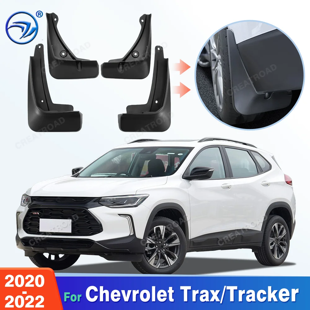

Для Chevrolet Trax/Tracker 2020 2021 2022, брызговики на крыло, брызговики, автомобильные аксессуары