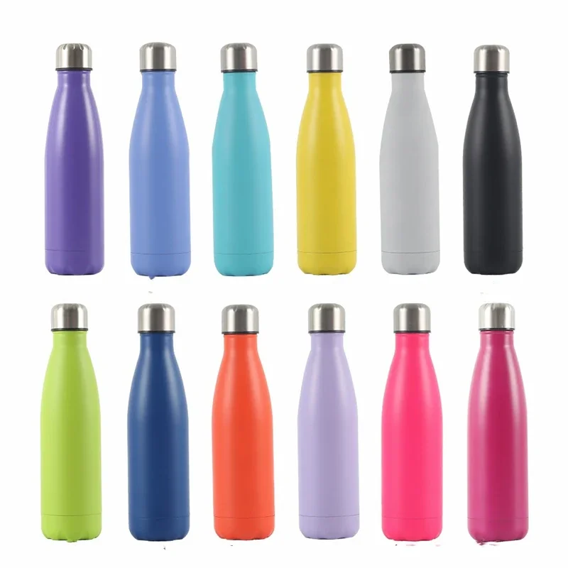 750/500ml Solid Insulated Bottle Stainless Steel Jug with Lid Large Capacity Ice Coffee Cup Portable Travel Home Summer Gift