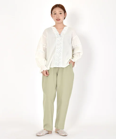 

Spring 2023 High Waist Loose Fit Cotton Casual Pants Tummy Control Patchwork Slimming Leggings Comfortable Breathable Women's...