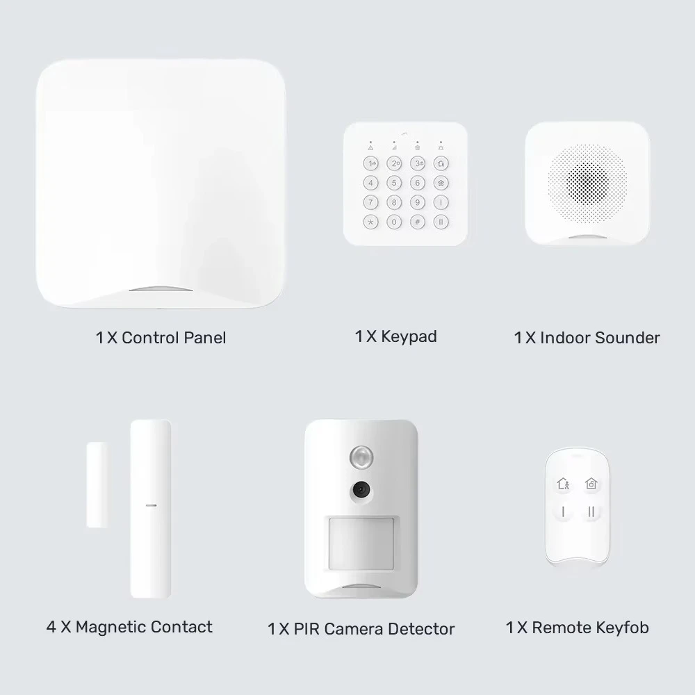 Home Smart Home Security Wireless Burglar Alarm System Door Contact PIR Sensor Siren For Home Alarm Security
