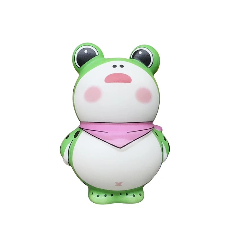 Cartoon Cute Slow Rebound Frog Decompression Toy Funny Animal Shape Children's Soft Pinch Squeeze Venting Toys Ornament Gifts
