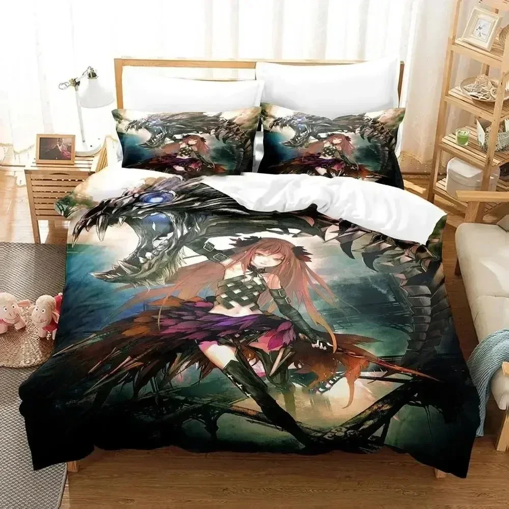 Anime Lord Of Vermillion Bedding Set Boys Girls Twin Queen Size Duvet Cover Pillowcase Bed Boys Adult Fashion Home Textileextile