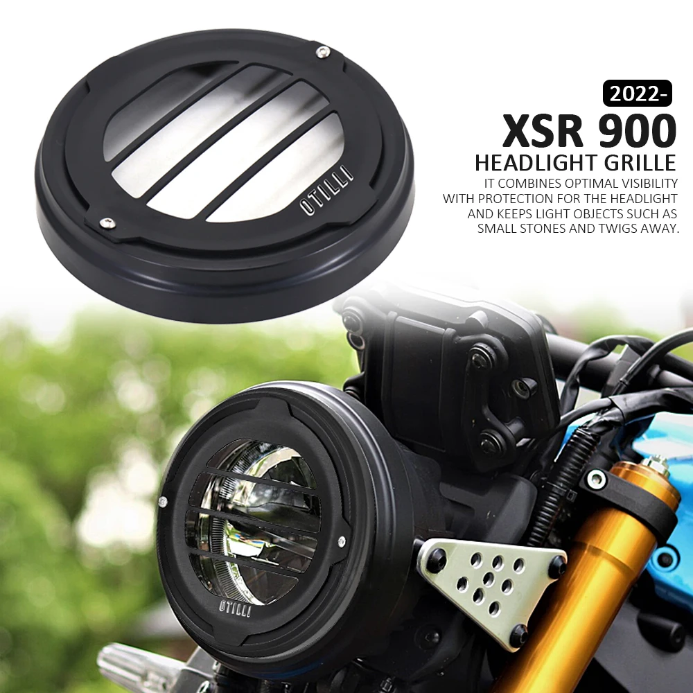 

Fit For YAMAHA XSR900 XSR 900 xsr900 2022 2023 Headlight Grille Guard Headlight Protection Headlight Protector Cover