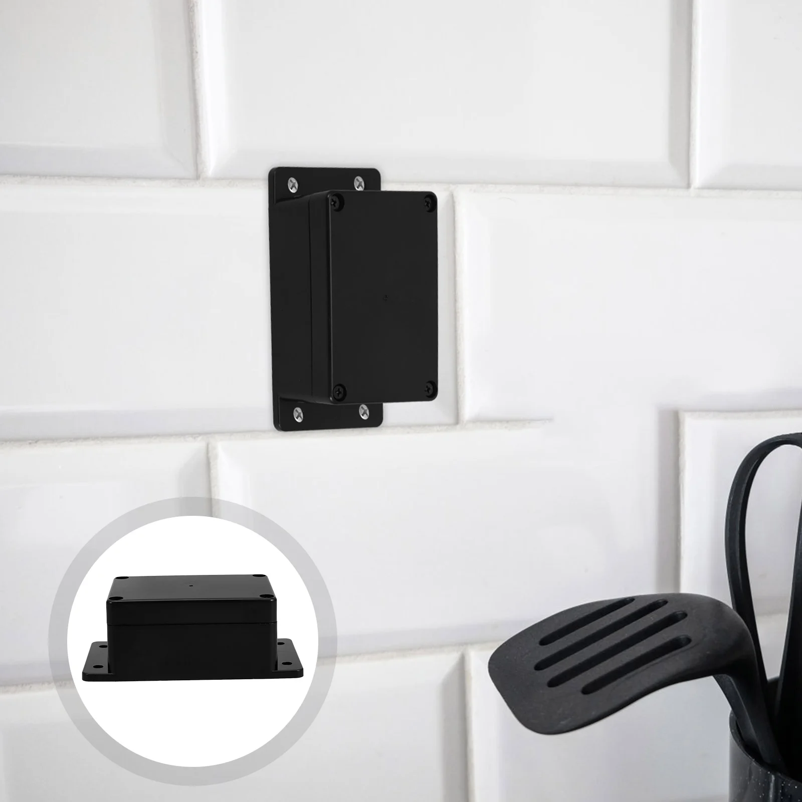 Junction Box Outlet Cover Electrical Boxes Wall Socket Base Case Waterproof Abs