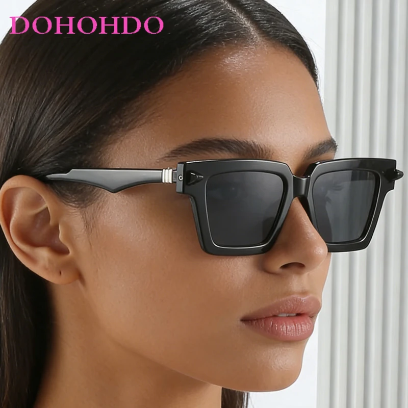 

Fashion Popular Square Frame Women Men Sunglasses Luxury Designer Sunglass Summer Traveling Driving Shades Ladies UV400 Lunette