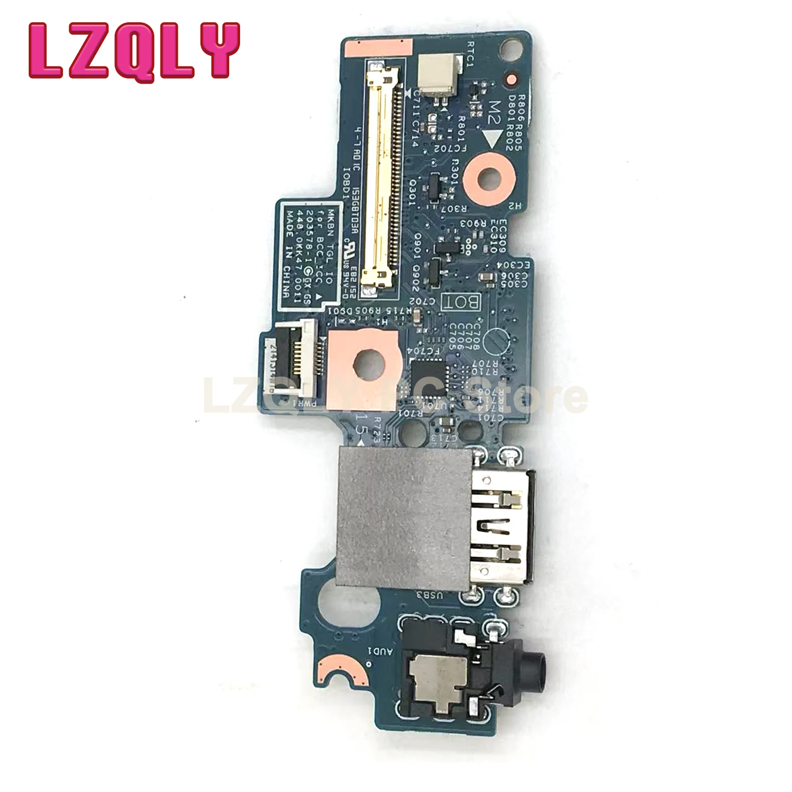 

For Dell Inspiron 5408 5402 5501 5502 5505 AUDIO USB SD Card Reader IO board test good free shipping