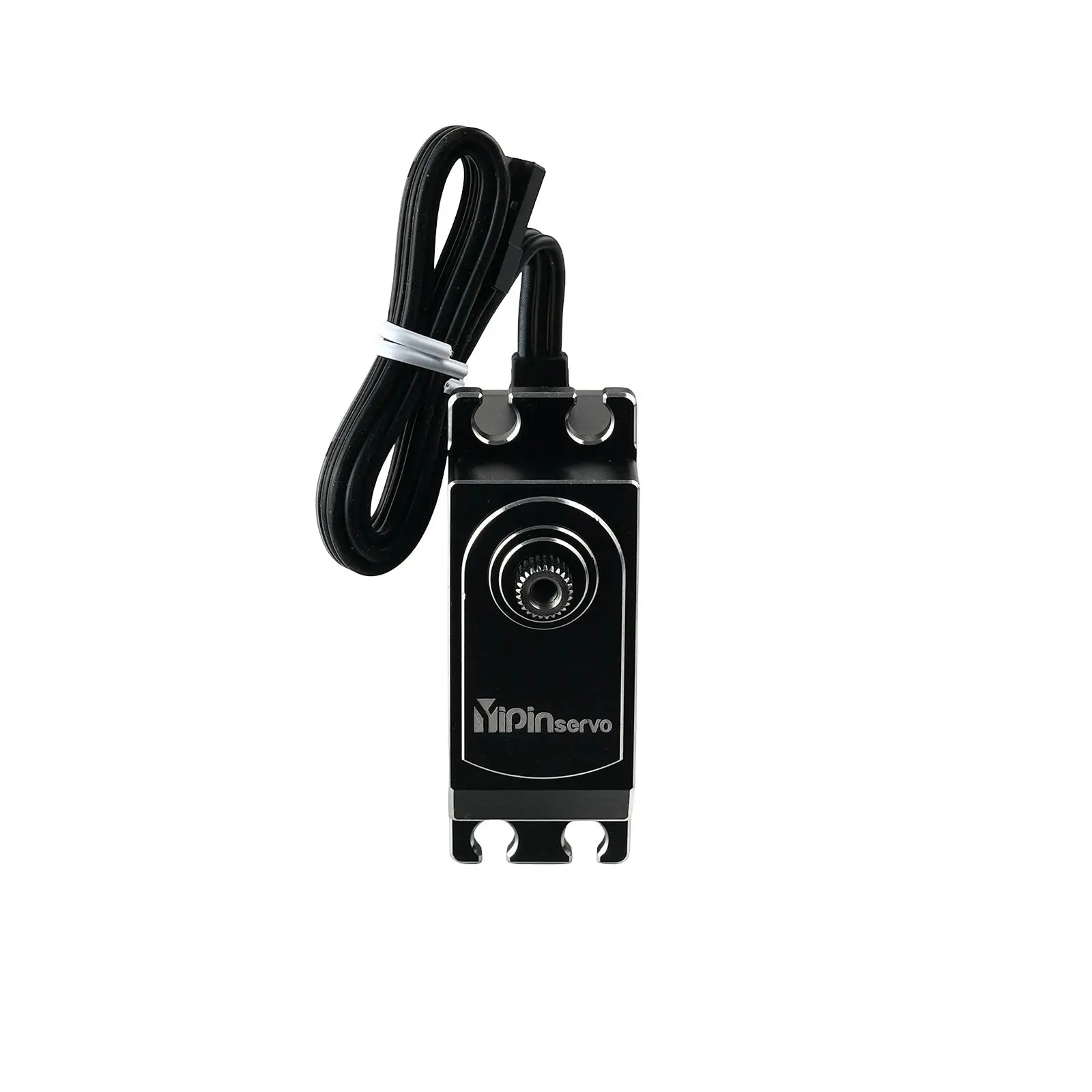 มอเตอร์เซอร์โวแบบดิจิตอลไร้แปรงถ่าน 50 กก. GX3350BLS โครงสร้างโลหะเต็มรูปแบบ แรงบิดสูง 180 ° /270 °   ชิ้นส่วนเซอร์โวที่ควบคุมมุมได้สำหรับหุ่นยนต์รถ RC