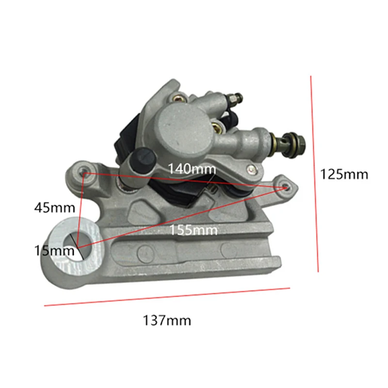 XG250 Rear Lower Caliper Brake Pads for Yamaha XG250 Tricker Motorbike Conversion Accessories