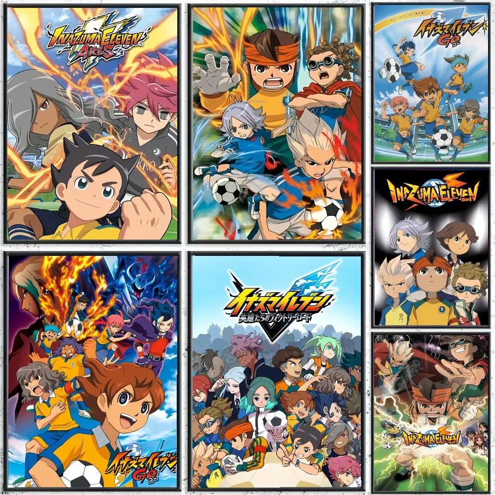 Anime I-Inazuma Eleven Poster Reteo Wall Art Aesthetic Room Decor Print Living Room Bedroom Home Decoration