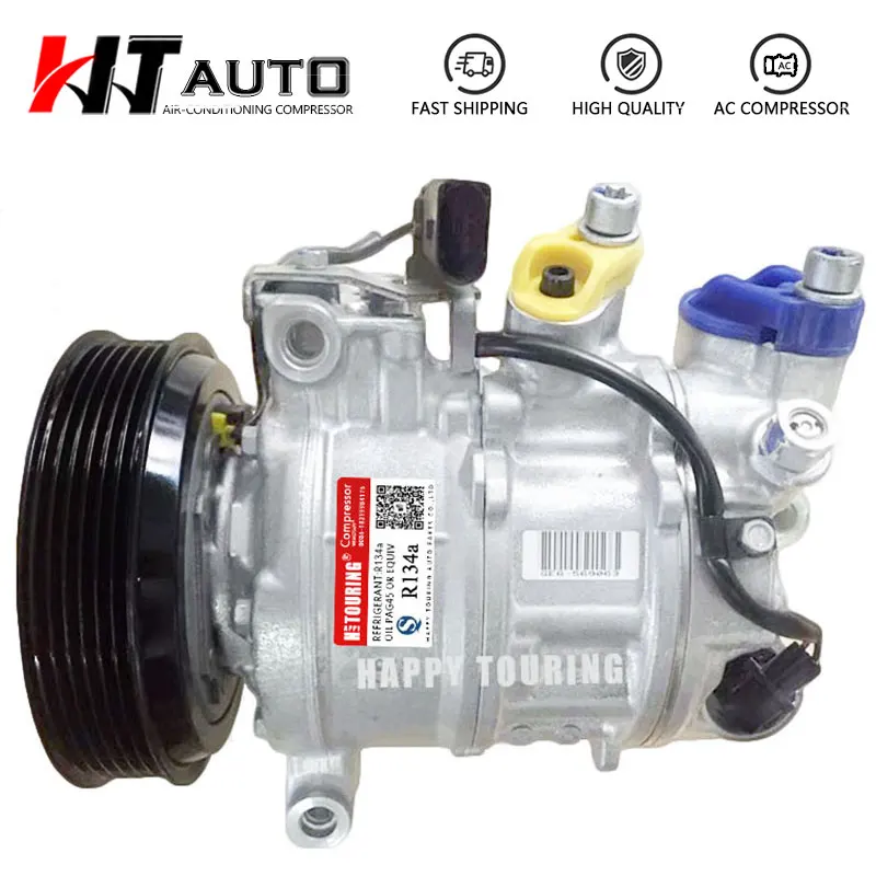 

ac air conditioning compressor 4m0820803L 5Q0820803D for Audi A4 A5 A6 A7 Q7 Q8 / VW Touareg 4M0820803J