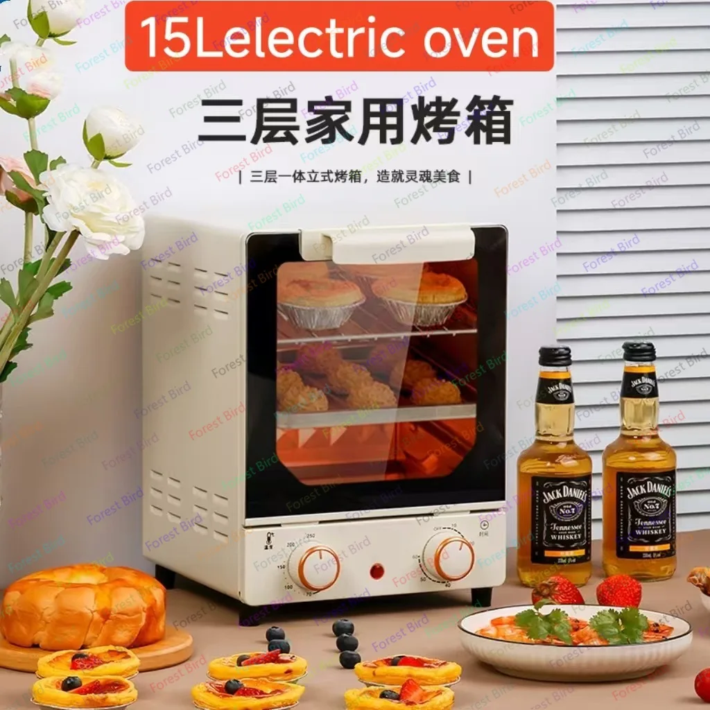 13L/15L/25L/48L Oven Household Multifunctional Small Double-layer Baking Electric Oven Large Capacity Electric Oven