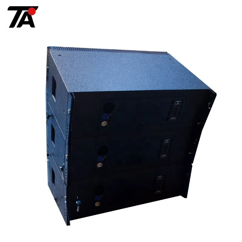 DSP e amplificador integrados ativo Mini alto-falante Line Array de 10 polegadas