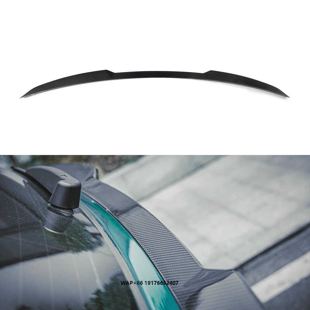

High-Quality Dry Carbon Fiber SQ Style Rear Spoiler forBMW X5M F95 - Lightweight & Durable
