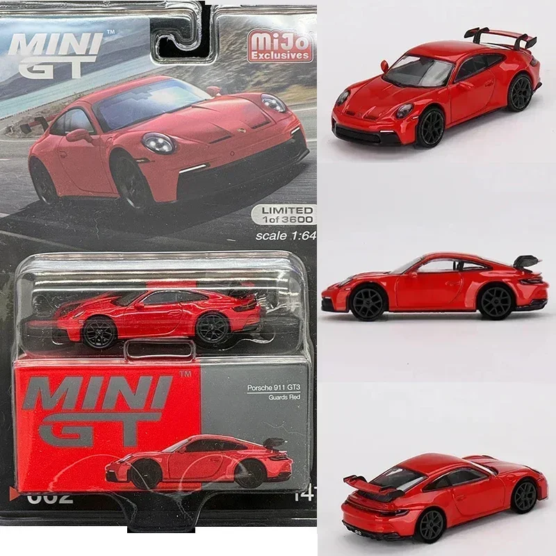 MINIGT 1:64 662 992 GT3Diecast Diorama Car Model Collection Miniature Die Casting Model Gift