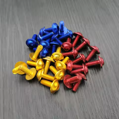 M6 x 20 mm Motorcycle Windscreen Screws Windshield Bolts Fairing Mountings For Honda CBR 600 F4i CBR1000RR CB400 VFR800