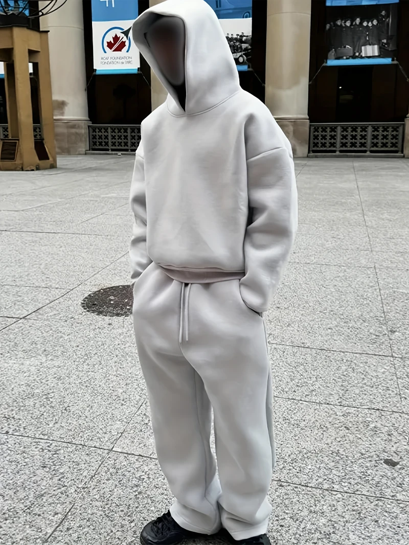 

Мужские широкие спортивные штаны большого размера, свободные брюки, брюки с эластичной резинкой на талии, повседневные свидания, собрания друзей, американцев