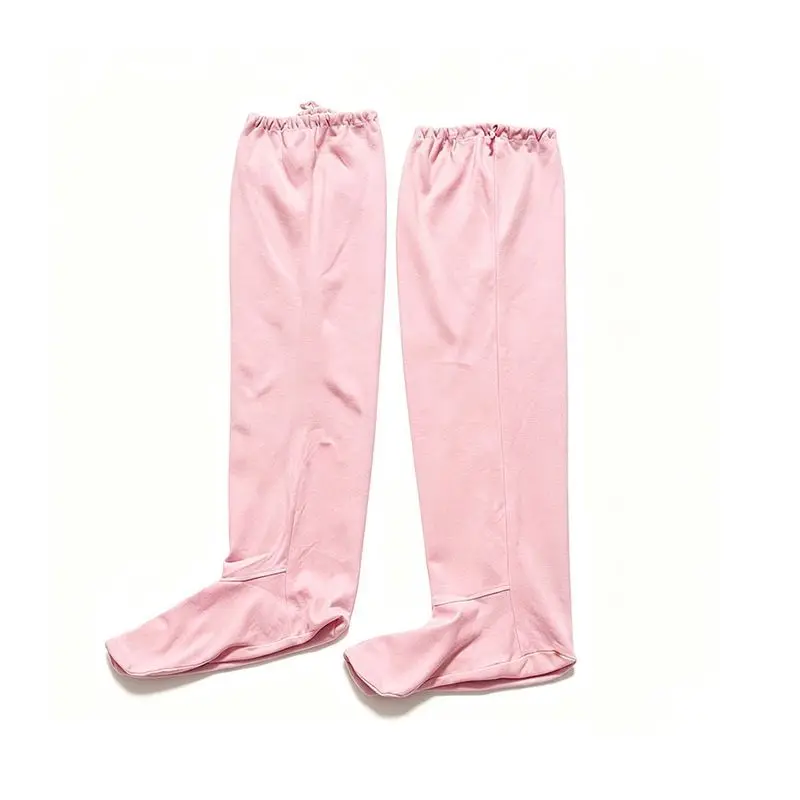 70cm Adult Loose Cotton Socks ABDL Foot Covers Home Skin-friendly Comfortable Sleep Leg Covers Adjustable
