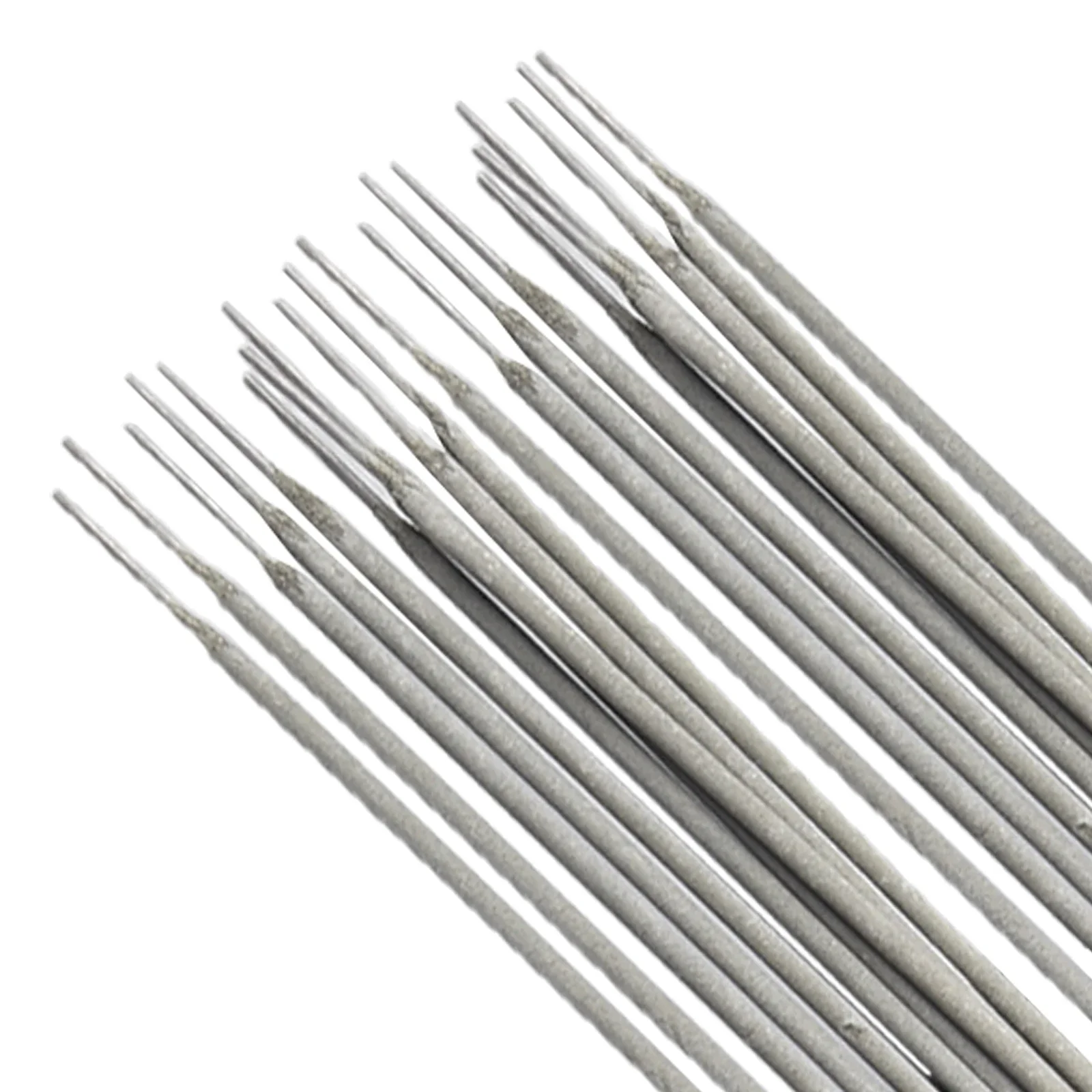 A102 batang las 304 201/202/301/302/304 20 buah 300 ℃ bagian elektroda untuk AC/DC tahan karat Solder batang las