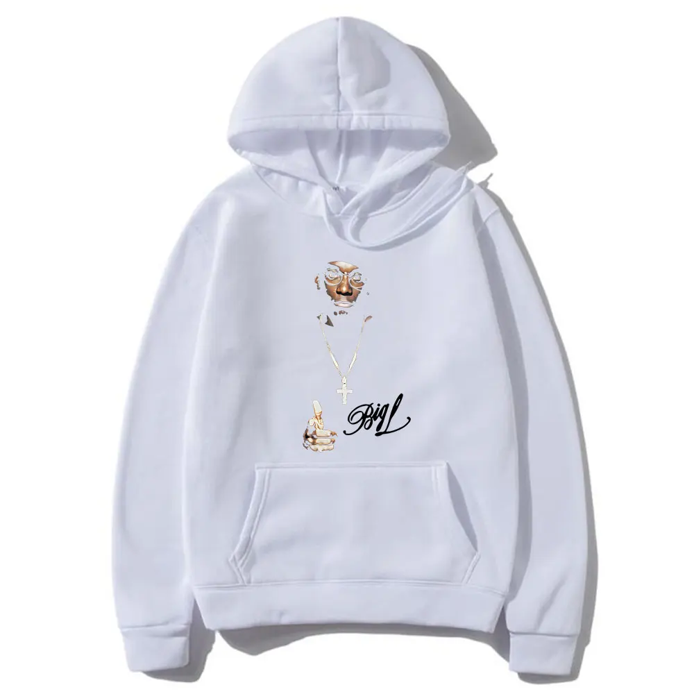 Vintage The Notorious Big Graphic Hoodie Rapper Biggie Smalls Print Hooded Sweatshirt Men Women Fashion Hip Hop Pullover Hoodies