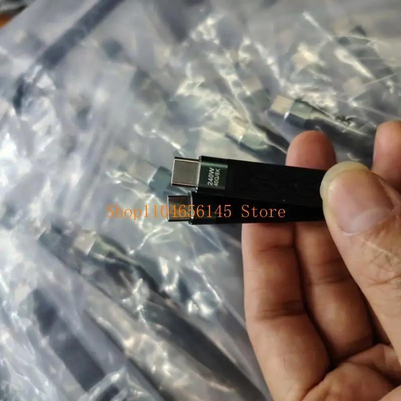 5ASD Keychains flexíveis USB C PD240W Carregamento rápido 40Gbps 8K Display