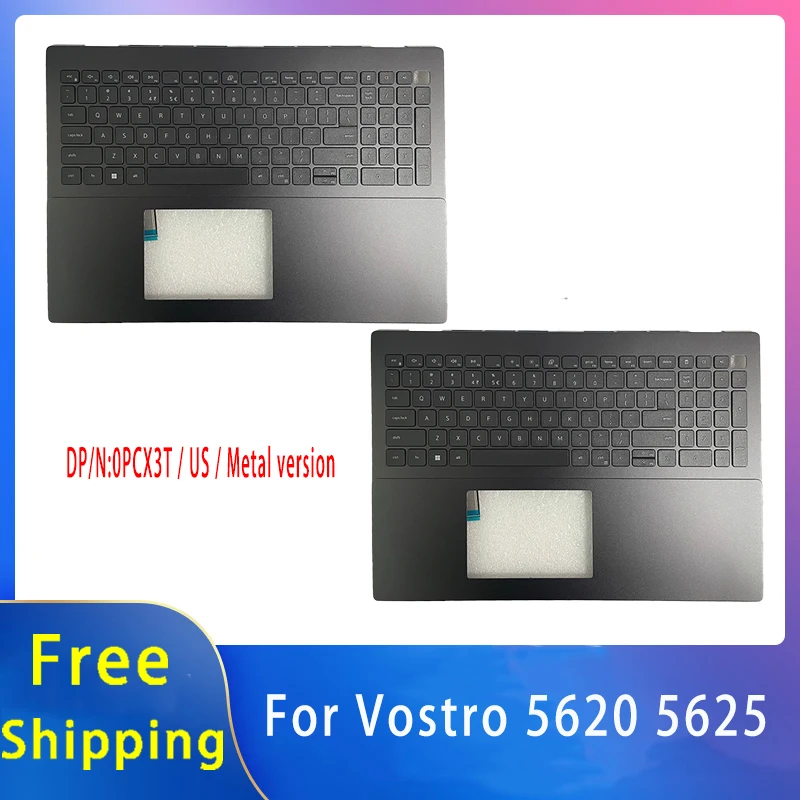 

New For Dell Vostro 5620 5625;Replacement Laptop Accessories US Keyboard With / No Backlight 0PCX3T Metal Version