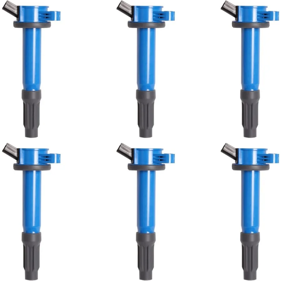 

Set of 6 Blue Ignition Coil Pack Compatible with Ford 20082012 Escape 20062012 Fusion 20092011 Mariner 20062011 Milan 2006 Linc