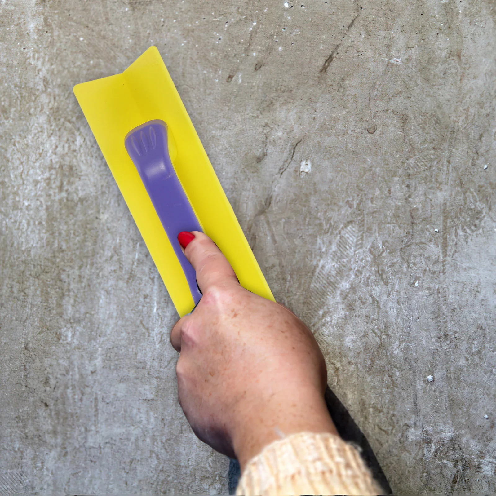 

Putty Cutter Heavy Duty Plastic Construction Tool for Smooth Plastering Wall Repair Concrete Cement Trowel Finishing Scraper