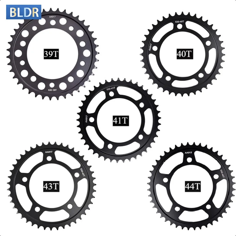 

530 39T 40T 41T 43T 44T Rear Sprocket for Honda CBR600 PC25 CBR 600 F2 F3 SJR CB900 F Hornet CB900 F 919 CBR900RR Fire Blade