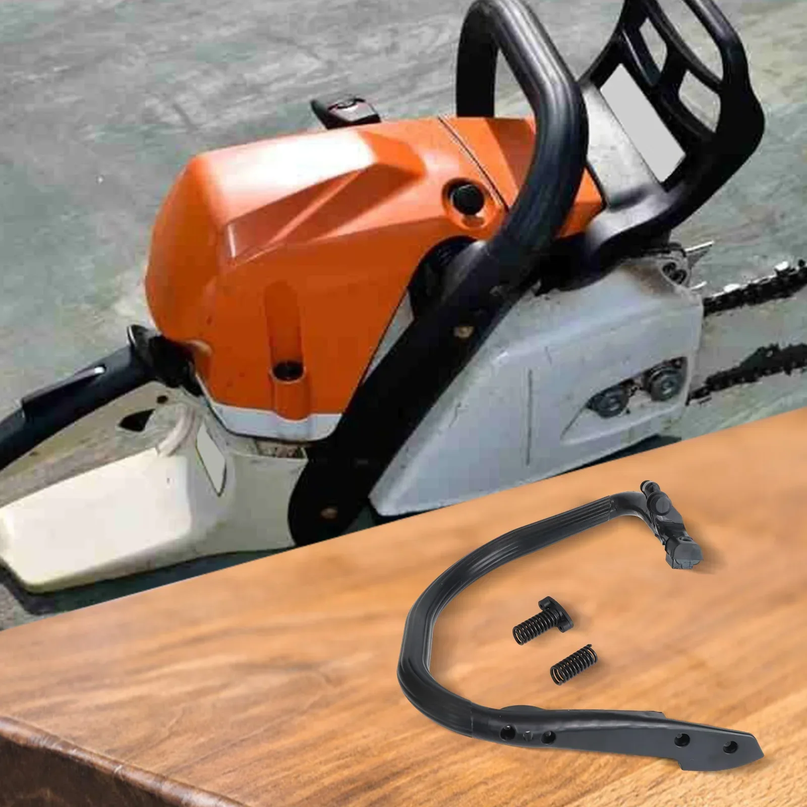 Funzionamento per motosega Maniglia per motosega 30 * 24 * 3 cm Maniglia per motosega di ricambio compatibile con il design leggero MS311