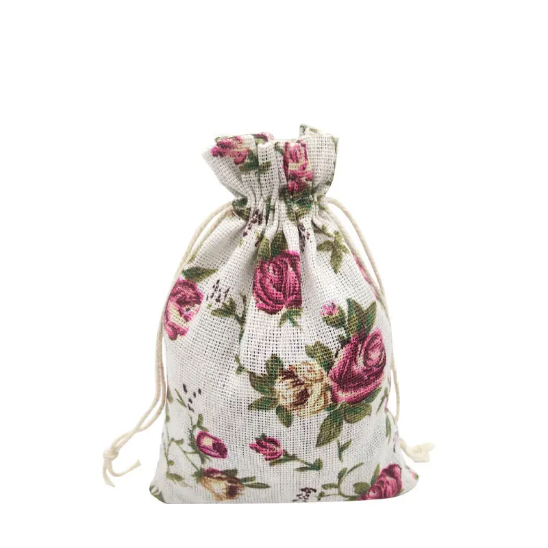 

Linen Drawstring Pouch - Mini Gift/Sachet Bag for Keys/Coins/Jewelry/Household (Breathable Storage Sack with Anti-Mildew)