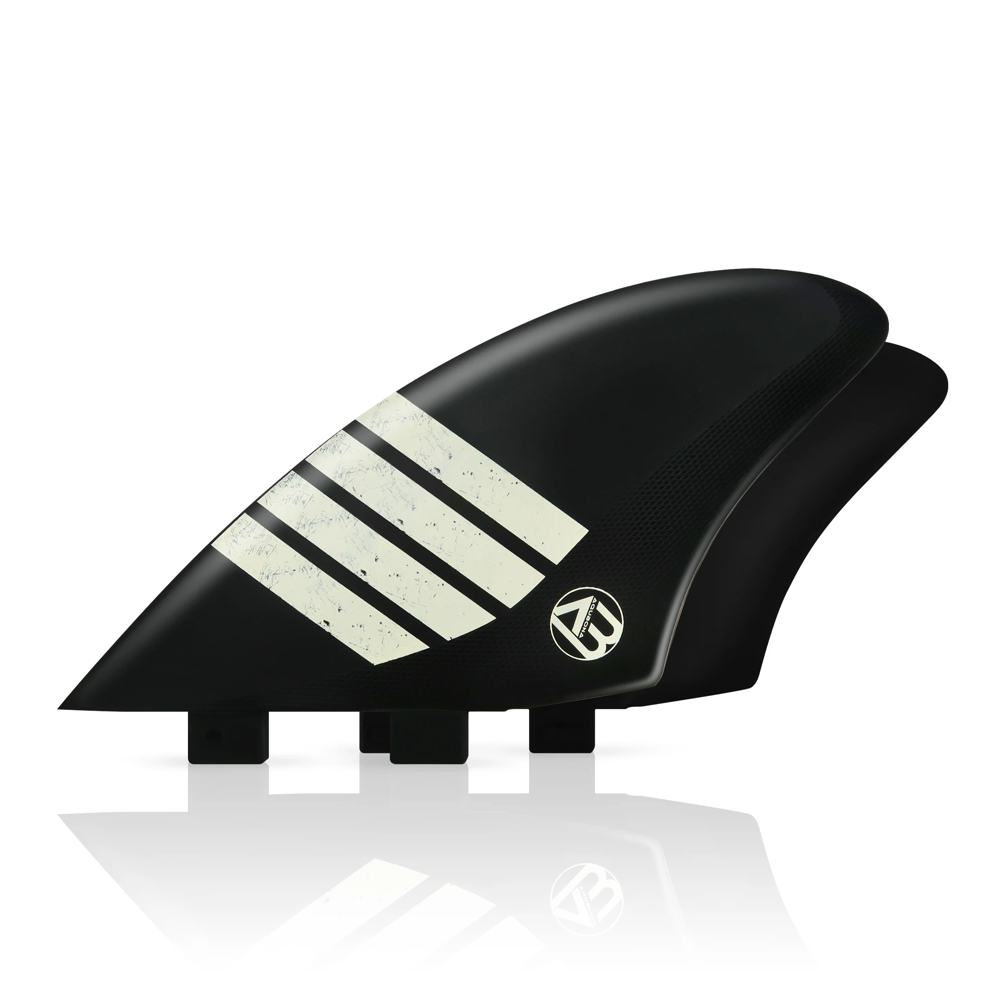 

Fiberglass Reinforced Polymer Fins with Screws and Fin Key - Fins for Fish Surf Boards, Twin Tab Surfing Fins
