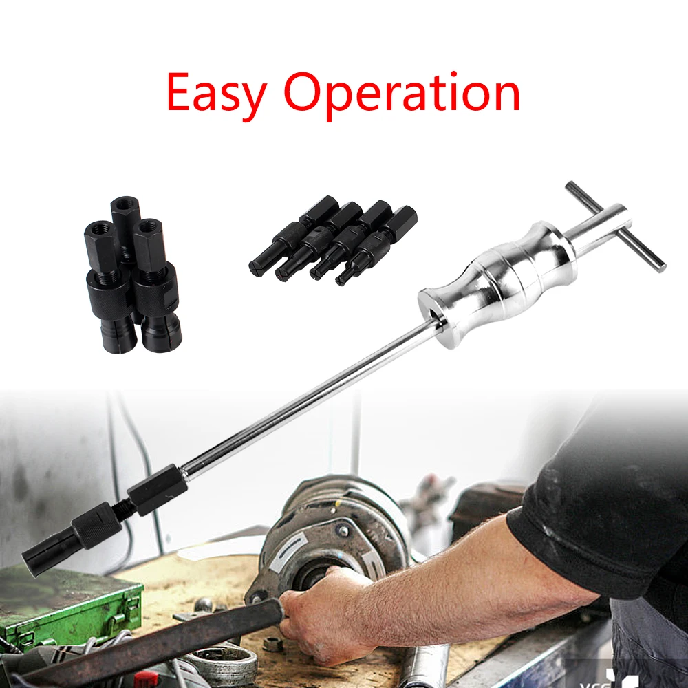 Car Repair Tools Bearing Removal Tools Blind Hole Bearing Extractor Disassembly Kit 9PCS/set Armature Bearing Pullers