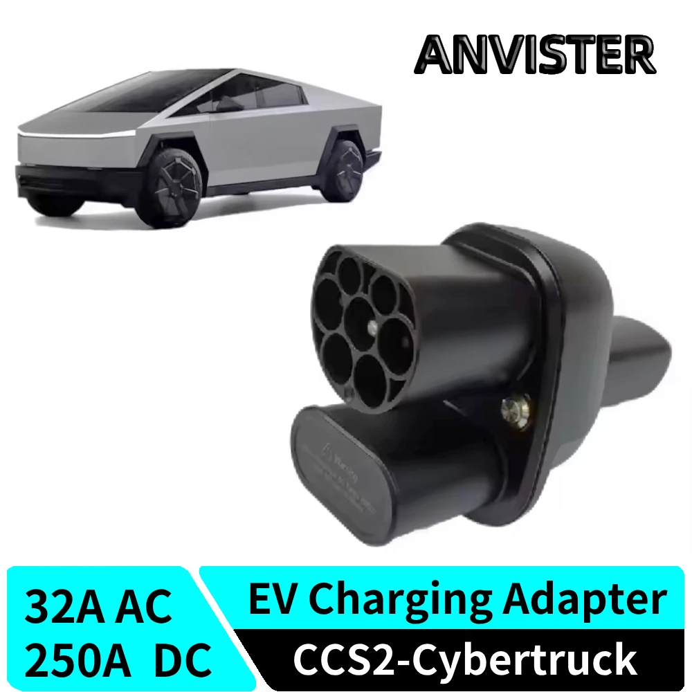 

CCS2 To Tesla Cybertruck EV Charger Adapter 250A 1000V For Tesla Car Charger NACS Tesla Model 3 Y X S