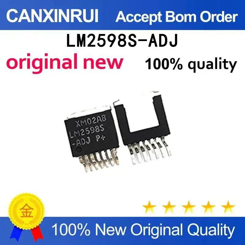 

(5-100 pieces)Brand new original LM2598S-DJ TO263-7 voltage regulator spot chip IC