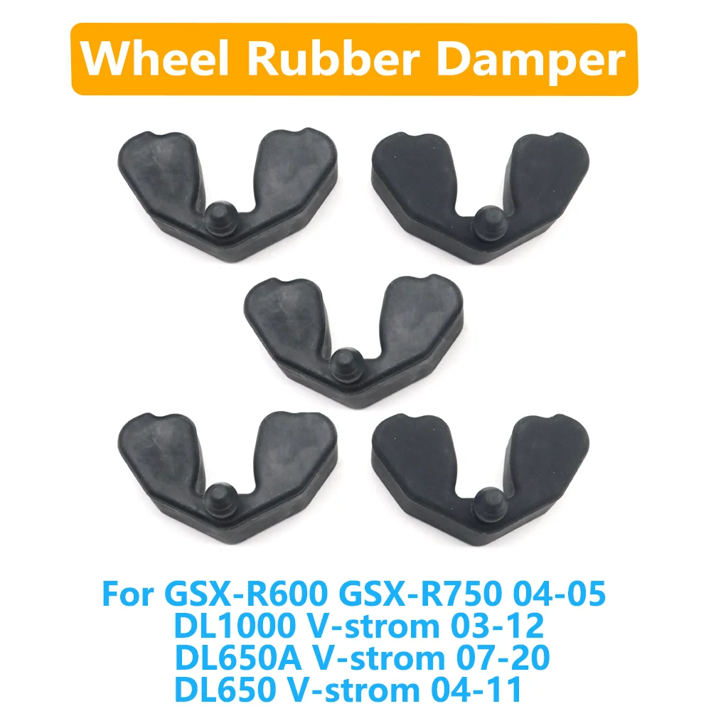 

For DL 1000 650 650A DL1000 DL650 DL650A V-Strom GSX-R600 GSX-R750 GSXR600 GSXR750 GSX 600 Rear Wheel Hub Damper Drive Rubbers