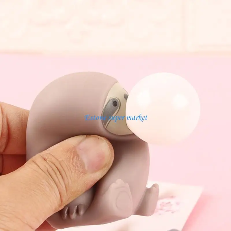 

090B Mini Stretchy Toy Anti-Pressure Sensory Sloth Decompressing