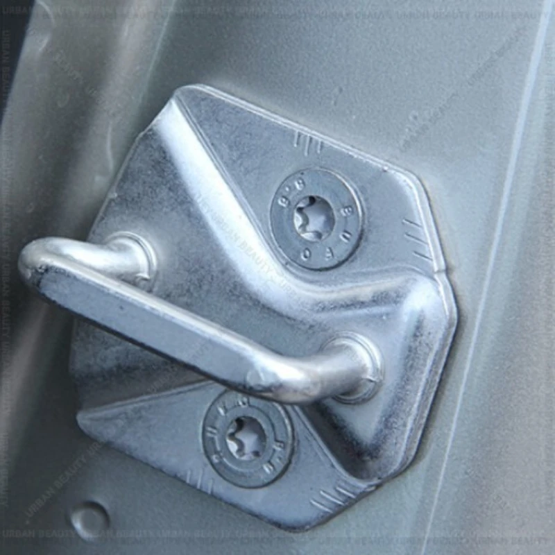 Car-Styling 4pcs car door lock cover Auto Emblems Case For Ford Fiesta mk5 mk6 mk7 Accessories - view 2