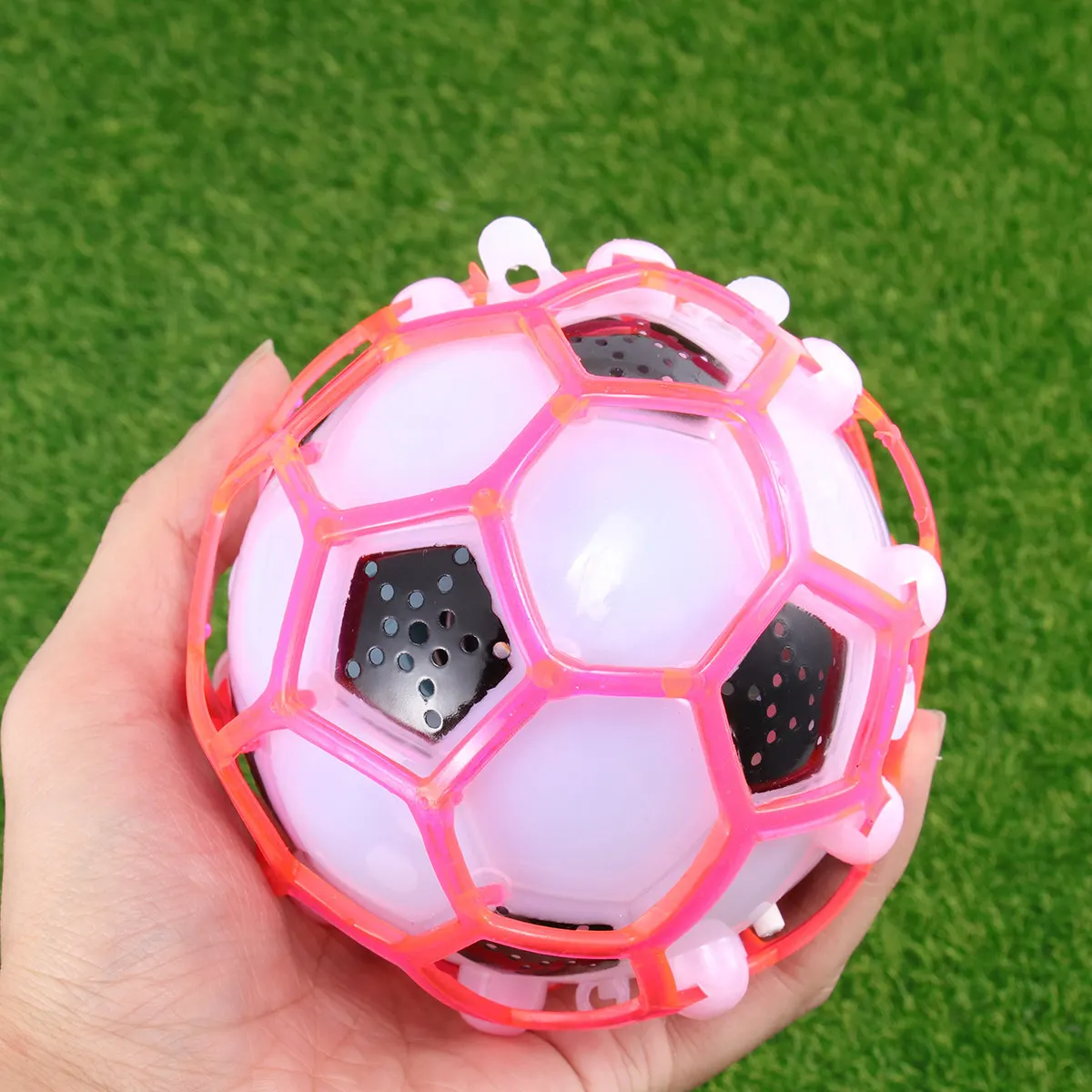 

Electric Dancing Bouncing Singing Ball Colorful Soccer for Kids Christmas Gift Multi-Color Flashing LED Music Ball