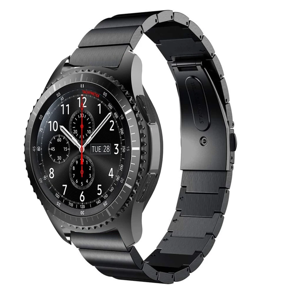 Gear s3 frontier band for samsung galaxy watch 46mm active 2 bracelet for haylou solar huawei watch gt 2e amazfit bip gts strap