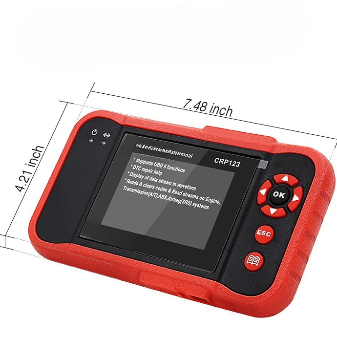 CRP123 Fault Detector CreaderVII + Car Diagnostic Instrument