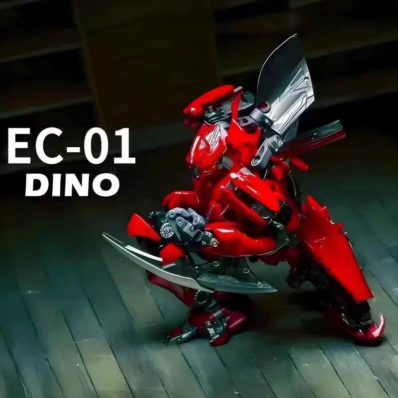 

in stock Deformed toy EC-01 Dino DINO K version UT Ferrari Movie 3 Autobot alloy finished product Figure Model gifts are