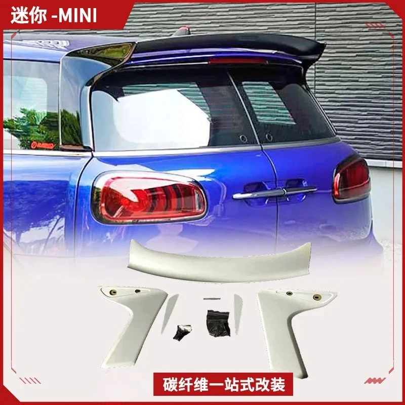 Suitable for Mini Clubman F54 Nightclub Male Carbon Fiber Modification DAG Top Wing Non-Destructive Fixed Wing