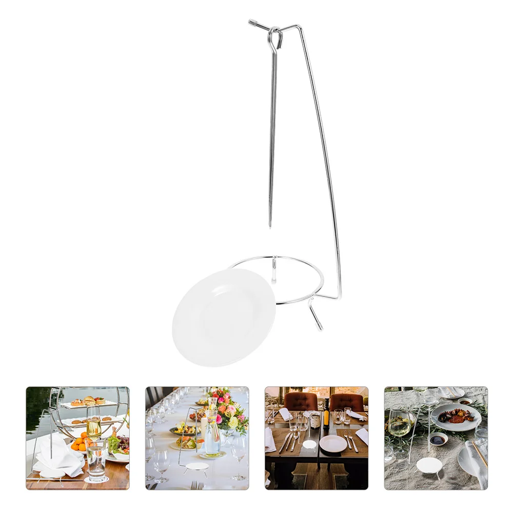 

2Sets Barbecue Hanging Racks Skewer Stand with Skewers Compact Portable Kebab Bracket for Outdoor Grilling Tools