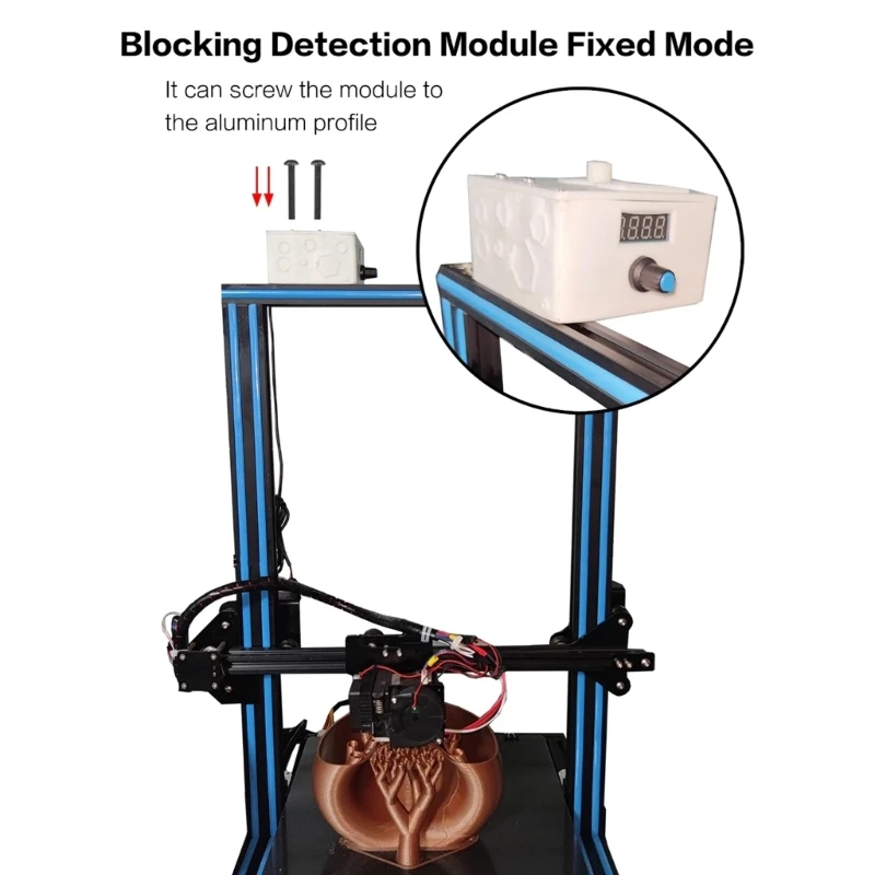 3D Printer Filament Detection Module Filament Run Out Detecting Monitor for CR10 3D Printer Accessories