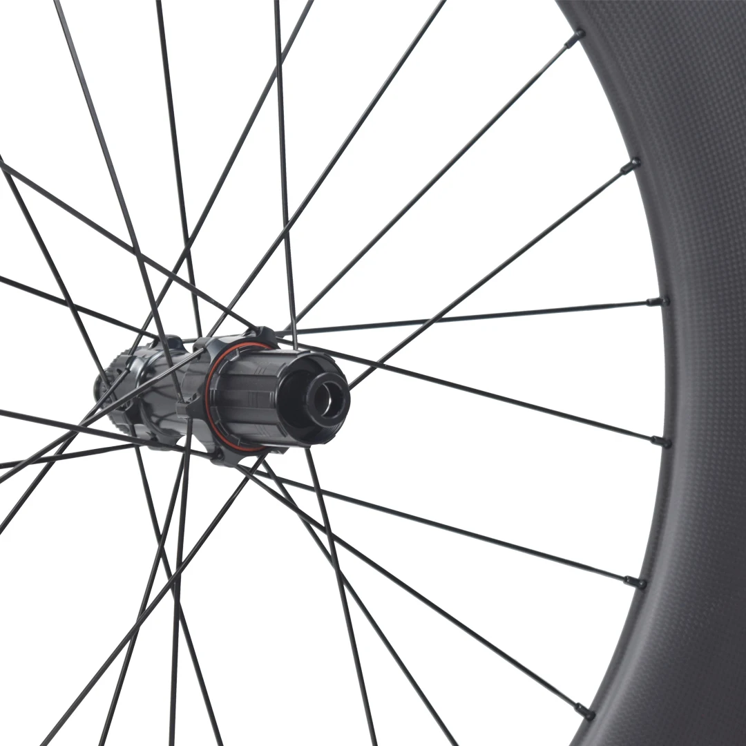 ロードバイク カーボンホイール ディスクブレーキ 88mm 80mm
